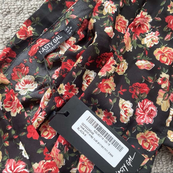 Nasty Gal Floral Mini Dress - Picture 4 of 7